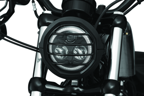 Kuryakyn Dillinger Headlight Trim 5-3/4 Black Kuryakyn Light Bars & Cubes  AXOPROS