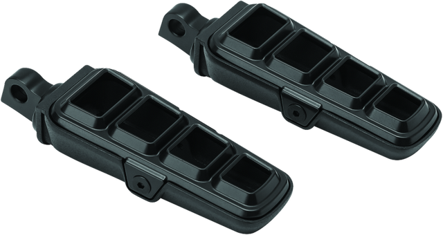 Kuryakyn Dillinger Pegs With Male Mount Adapter Satin Black Kuryakyn Footpegs  AXOPROS