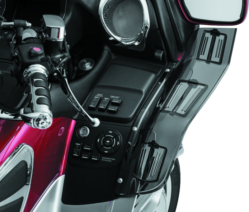 Kuryakyn Dragon Wings 01-17 Honda GL1800 Models Smoke Kuryakyn Exterior Trim  AXOPROS