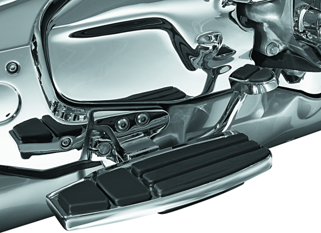Kuryakyn Driver Floorboard Kit 01-17 GL1800 Chrome Kuryakyn Footpegs  AXOPROS