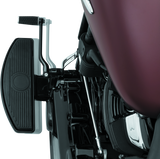 Kuryakyn Driver Floorboard Spacers 18-Up Softail Models Gloss Black Kuryakyn Footpegs  AXOPROS