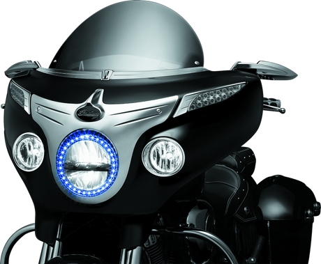 Kuryakyn Driving Light Bezels Indian Chrome Kuryakyn Driving Lights  AXOPROS