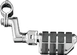 Kuryakyn Dually ISO Offset Highway Pegs With 1-1/4inch Clamp Chrome (Pair) Kuryakyn Footpegs  AXOPROS