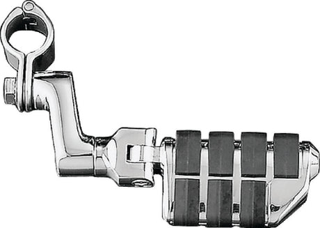 Kuryakyn Dually ISO Offset Highway Pegs With 1-1/4inch Clamp Chrome (Pair) Kuryakyn Footpegs  AXOPROS