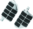 Kuryakyn Dually ISO Peg With Male Mount Adapter Chrome (Pair) Kuryakyn Footpegs  AXOPROS