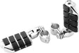 Kuryakyn Dually ISO  Pegs With 1-1/4inch Clamp Chrome (Pair) Kuryakyn Footpegs  AXOPROS