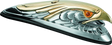 Kuryakyn Eagle Fender Ornament Chrome Kuryakyn Exterior Trim  AXOPROS