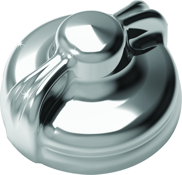 Kuryakyn Easy Turn Dipstick Cap Chrome Kuryakyn Dipsticks  AXOPROS