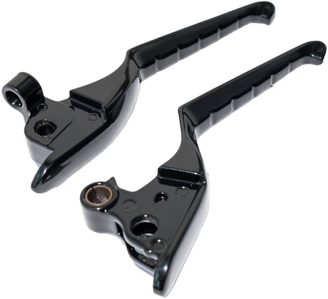 Kuryakyn 08-13 HD Touring Enygma Lever Kit - Gloss Black Kuryakyn Levers  AXOPROS