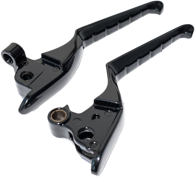 Kuryakyn 08-13 HD Touring Enygma Lever Kit - Gloss Black Kuryakyn Levers  AXOPROS
