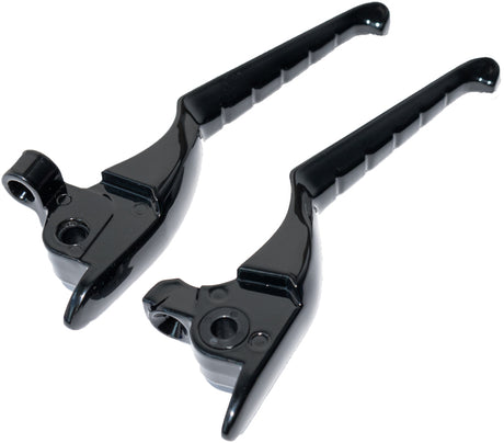 Kuryakyn 17-20 HD FL Touring Enygma Lever Kit - Gloss Black Kuryakyn Levers  AXOPROS