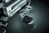 Kuryakyn Ergo III Adjustable Mount With Trident Dually ISO Pegs Chrome Kuryakyn Footpegs  AXOPROS