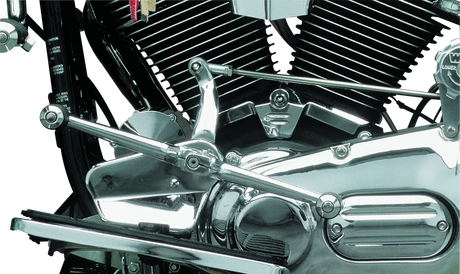 Kuryakyn Evolution Cylinder Base Cover 84-99 Chrome Kuryakyn Engine Covers  AXOPROS