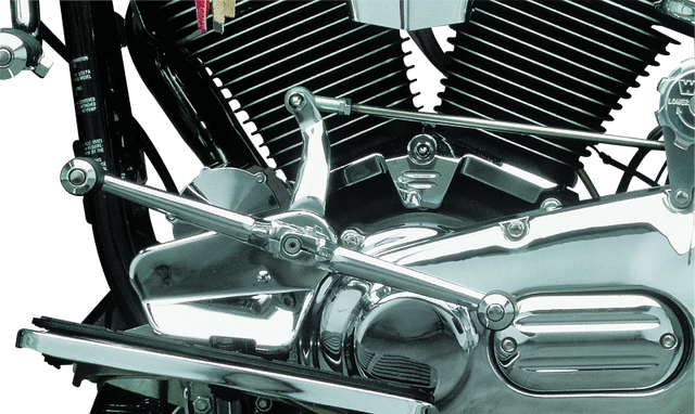 Kuryakyn Evolution Cylinder Base Cover 84-99 Chrome Kuryakyn Engine Covers  AXOPROS