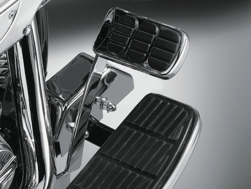 Kuryakyn Extended Brake Pedal 97-07 Touring 87-17 FL Softails Chrome Kuryakyn Pedals  AXOPROS