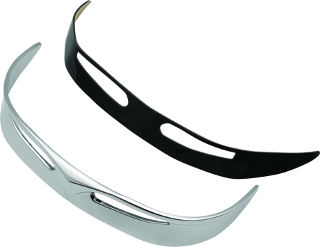Kuryakyn Fender Tip Front Trailing Edge 90-17 Fat Boy Models Chrome Kuryakyn Exterior Trim  AXOPROS