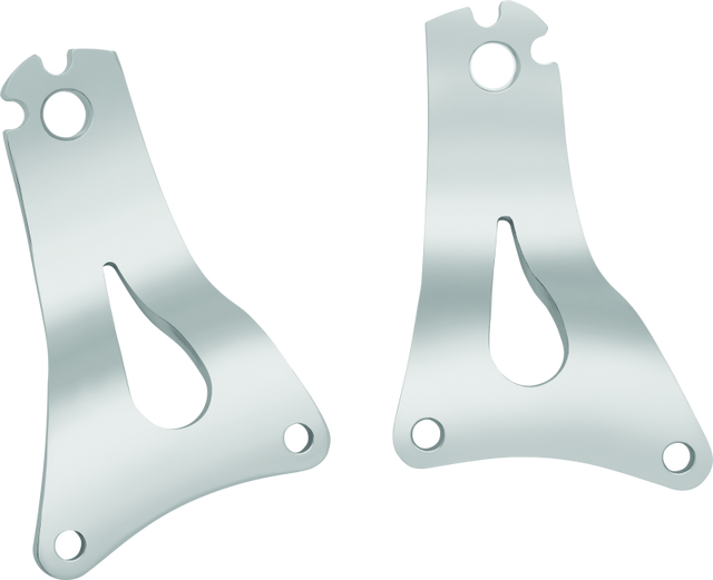 Kuryakyn Fixed Mounts For Multi-Purpose Backrest Chrome Kuryakyn Seats  AXOPROS