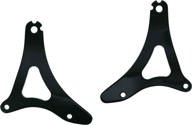 Kuryakyn Fixed Mounts Multi-Purpose Driver & Passenger Backrest 14-22 Touring Models Black Kuryakyn Seats  AXOPROS