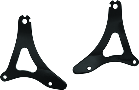 Kuryakyn Fixed Mounts Multi-Purpose Driver & Passenger Backrest 14-22 Touring Models Black Kuryakyn Seats  AXOPROS