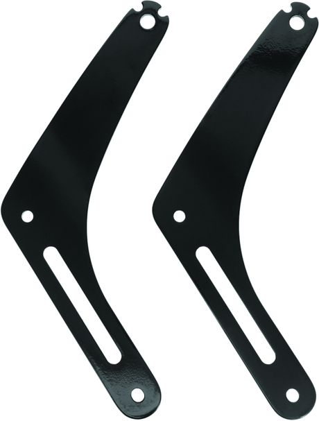 Kuryakyn Fixed Mounts Multi-Purpose Driver & Passenger Backrest 18-Up Softail Black Kuryakyn Seats  AXOPROS