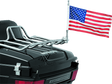 Kuryakyn Flag With Universal 1/2inch Vertical Mount Chrome Kuryakyn Stickers/Decals/Banners  AXOPROS