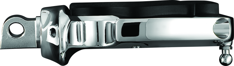 Kuryakyn Flamin Peg With Male Mount Adapter Chrome Kuryakyn Footpegs  AXOPROS