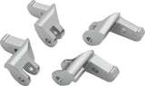 Kuryakyn Floorboard Relocator Brackets 97-16 Touring Chrome Kuryakyn Footpegs  AXOPROS