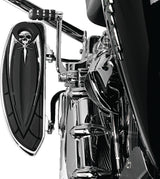 Kuryakyn Floorboard Relocator Brackets 17-23 Touring Chrome Kuryakyn Brackets  AXOPROS