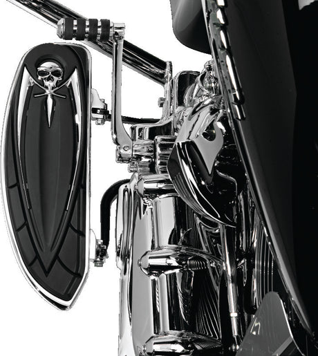 Kuryakyn Floorboard Relocator Brackets 17-23 Touring Chrome Kuryakyn Brackets  AXOPROS