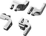 Kuryakyn Floorboard Relocator Brackets 17-23 Touring Chrome Kuryakyn Brackets  AXOPROS