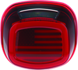 Kuryakyn Freedom Taillight Red Lens With License Light Kuryakyn Tail Lights  AXOPROS