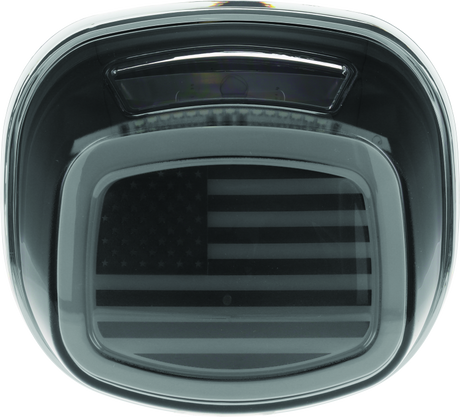Kuryakyn Freedom Taillight Smoke Lens With License Light Kuryakyn Tail Lights  AXOPROS
