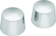 Kuryakyn Front Axle Nut Caps Chrome Kuryakyn Hardware - Singles  AXOPROS