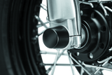 Kuryakyn Front Axle Nut Caps Satin Black Kuryakyn Hardware - Singles  AXOPROS
