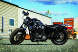 Kuryakyn Front Axle Nut Caps Satin Black Kuryakyn Hardware - Singles  AXOPROS