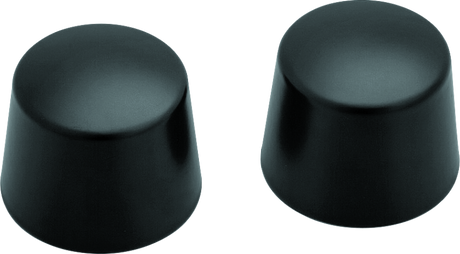 Kuryakyn Front Axle Nut Caps Satin Black Kuryakyn Hardware - Singles  AXOPROS