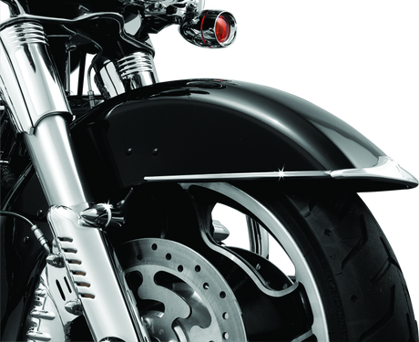 Kuryakyn Front Fender Side Trim Chrome Kuryakyn Exterior Trim  AXOPROS