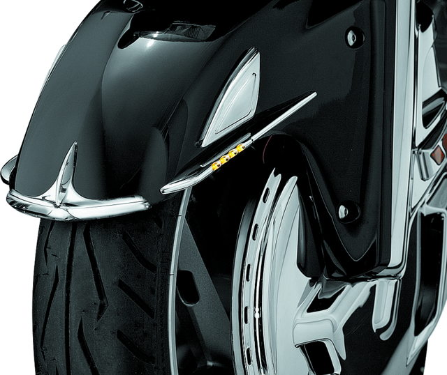 Kuryakyn Front Fender Tip 01-17 Honda GL1800 Chrome Kuryakyn Exterior Trim  AXOPROS