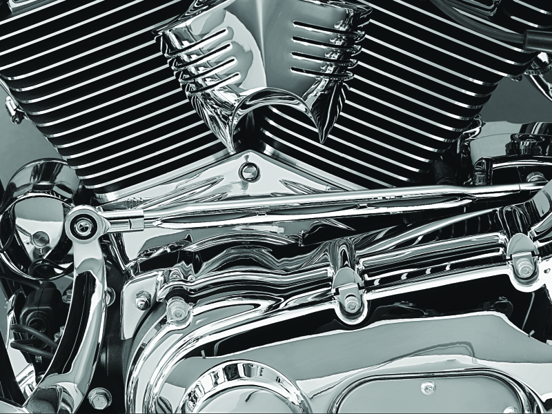 Kuryakyn Girder Shift Linkage Chrome Kuryakyn Shifter Cable  AXOPROS