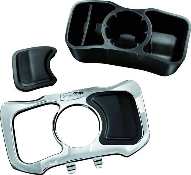 Kuryakyn Glove Box Cubby For 12-17 GL1800 Chrome Kuryakyn Armrests  AXOPROS