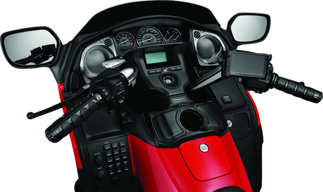 Kuryakyn Glove Box Cubby For 12-17 GL1800 Gloss Black Kuryakyn Armrests  AXOPROS