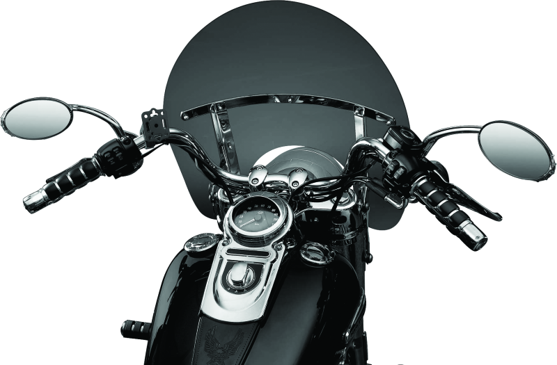 Kuryakyn Handlebar Accessory Mount Standard 7/8 to 1-1/4in Bar Black Kuryakyn Handlebars  AXOPROS