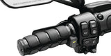 Kuryakyn Heated ISO Grips Dual Cable Gloss Black Kuryakyn Grips  AXOPROS