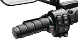 Kuryakyn Heated ISO Grips Dual Cable Gloss Black Kuryakyn Grips  AXOPROS