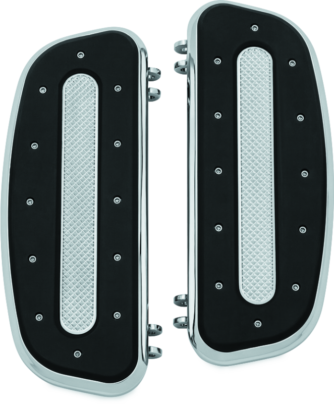 Kuryakyn Heavy Industry Driver Floorboards Chrome Kuryakyn Footpegs  AXOPROS