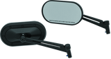 Kuryakyn Heavy Industry Mirrors Black Kuryakyn Rear View Mirrors  AXOPROS