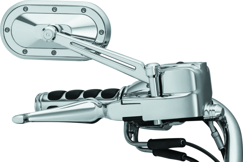 Kuryakyn Heavy Industry Mirrors Chrome Kuryakyn Rear View Mirrors  AXOPROS
