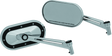 Kuryakyn Heavy Industry Mirrors Chrome/Black Kuryakyn Rear View Mirrors  AXOPROS