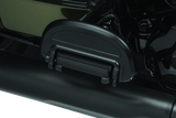 Kuryakyn Heavy Industry Passenger Floorboard Without Adapter Black Kuryakyn Footpegs  AXOPROS