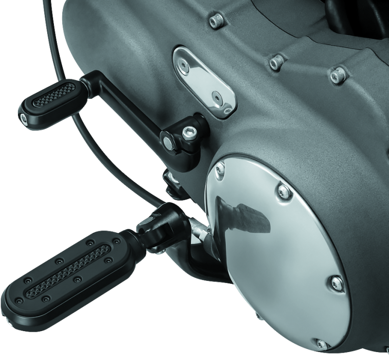 Kuryakyn Heavy Industry Shift Peg Satin Black Kuryakyn Footpegs  AXOPROS